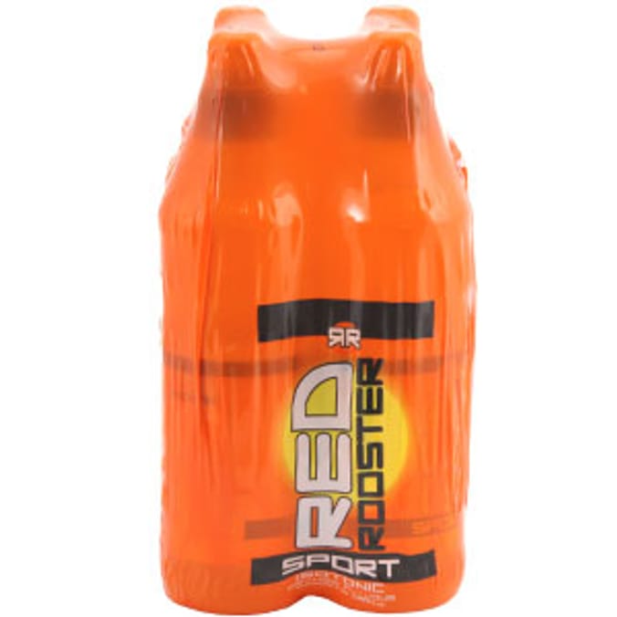 Red Rooster Energy Drink Orange (Case of 24 Bottles) Home Bargains