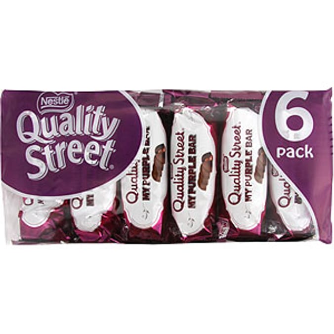 Quality Street My Purple Bar (Case of 60 Bars) Home Bargains
