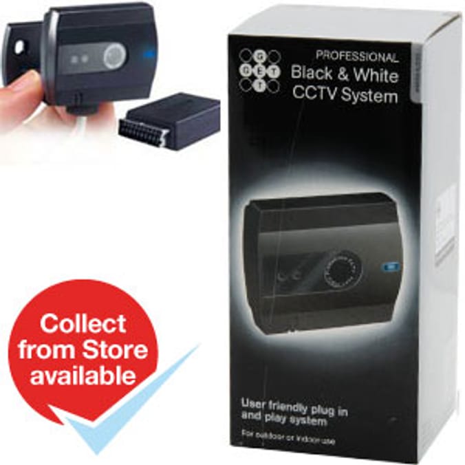 Black & White CCTV System