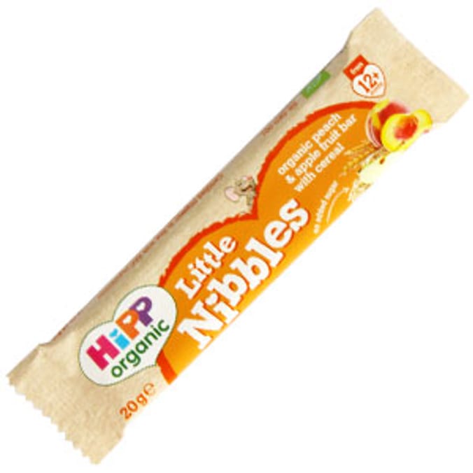 Little Nibbles Organic Peach & Apple Bar (Case of 30)