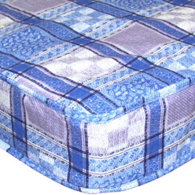 Blue Patchwork Double Mattress, mattresses, budget mattresses, beds