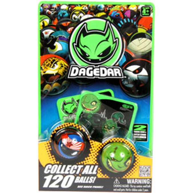 DaGeDar Balls with Trading Cards & Stands (5 x 2 Pack)