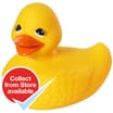 Bathtime Large Novelty Rubber Duck: Yellow