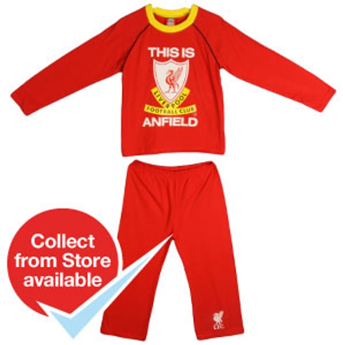 This is Anfield Liverpool Pyjamas 56 Years Home Bargains