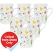 Fine Bone China Cups: Wildflower (Case of 6)