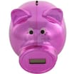 Digital Counting Piggy Bank: Pink