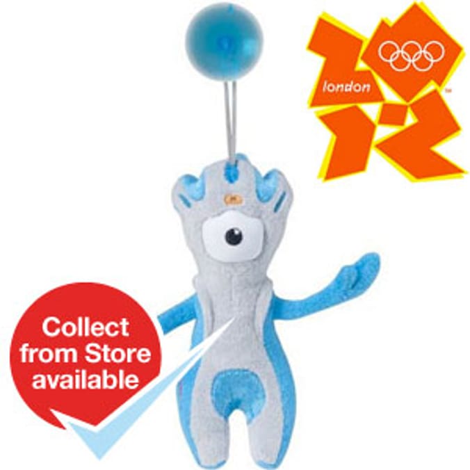 Official London 2012 Olympics StickOn Mandeville Mascot Home Bargains