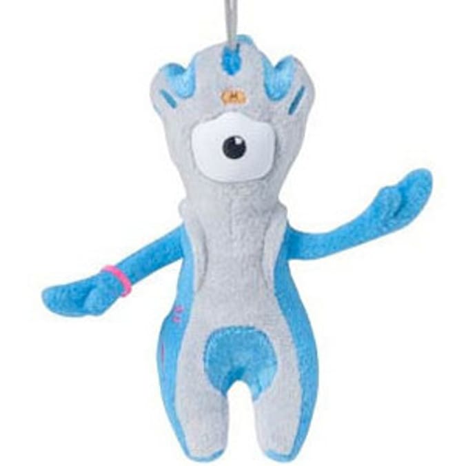 Official London 2012 Olympics StickOn Mandeville Mascot Home Bargains