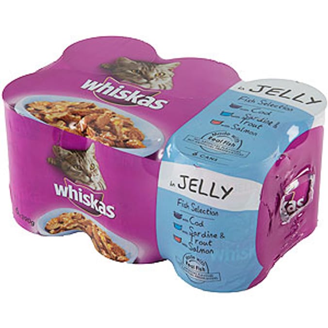 Whiskas: Fish Selection (Case of 24 x 390g Tins) 