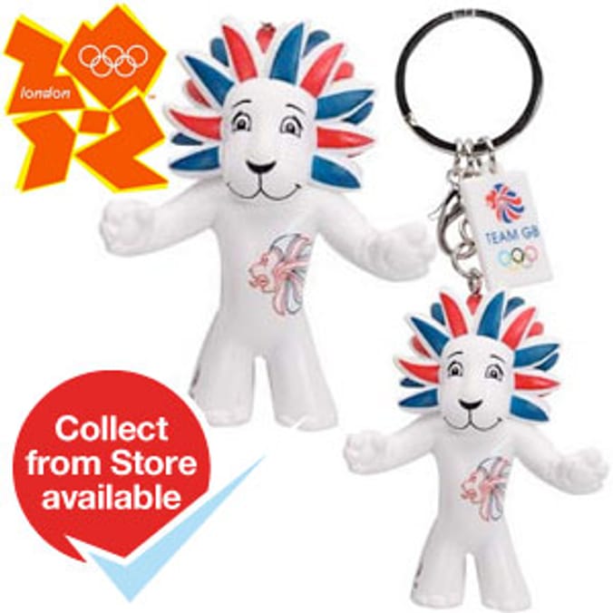 Official London 2012 Olympics:Pride The Lion Team GB Keyring