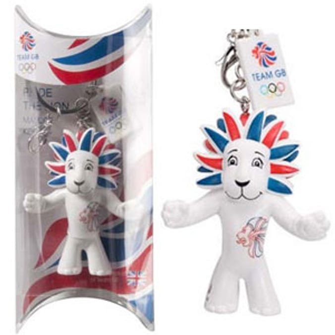 Official London 2012 Olympics:Pride The Lion Team GB Keyring