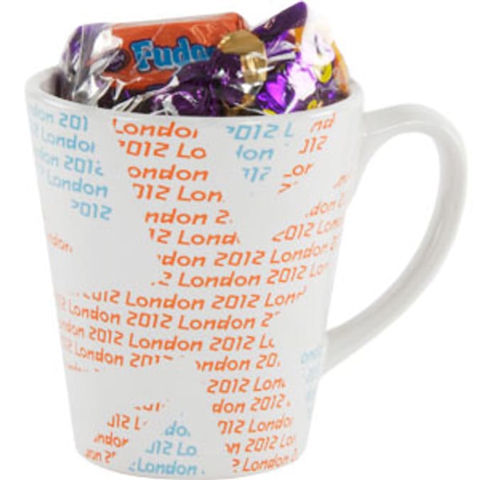 Team GB Mug Filled with Cadbury's Heroes (Case of 4) Home Bargains
