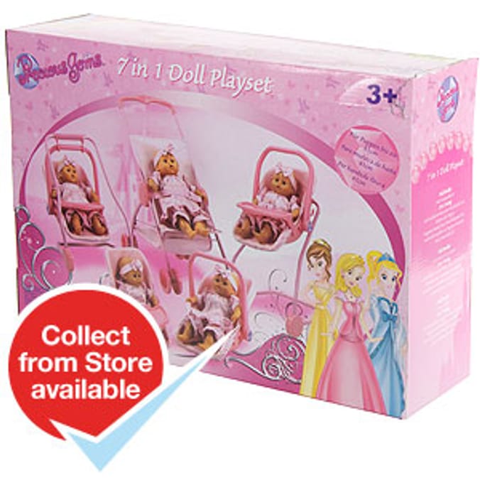 Graco 6 in clearance 1 doll playset