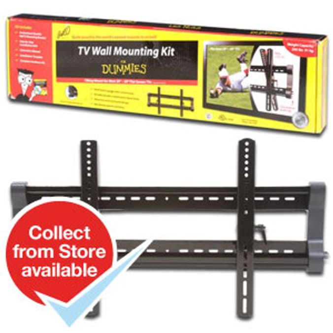 For Dummies TV Wall Mounting Kit Home Bargains