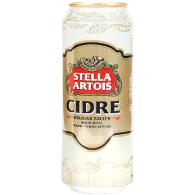 Stella Artois Cidre Case of 24 500ml Cans Home Bargains