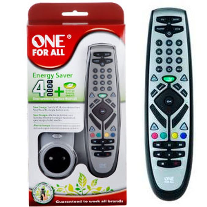One For All Energy Saver Remote Control Home Bargains