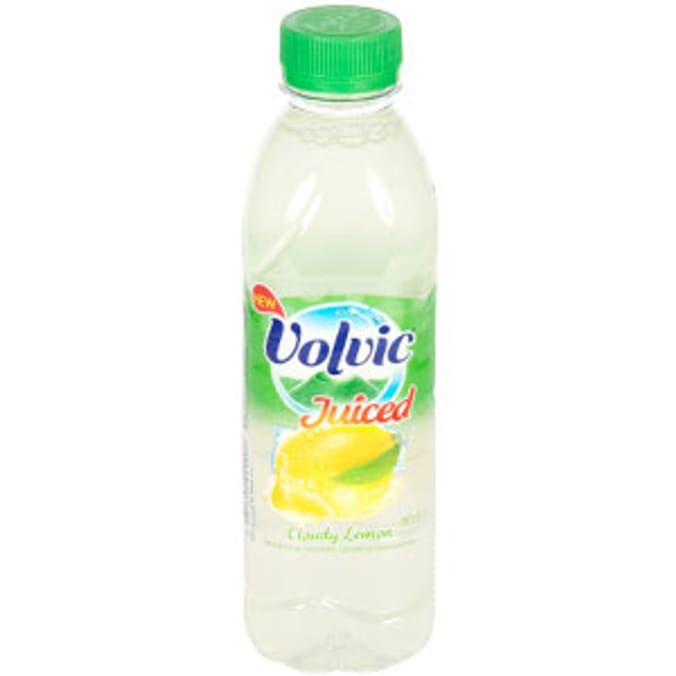 Volvic Juiced: Cloudy Lemon (Case of 6 Bottles)