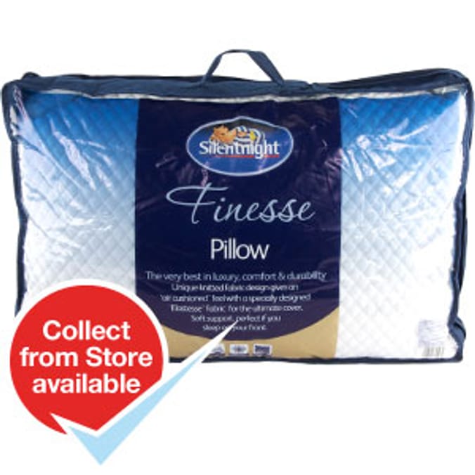 Silentnight Finesse Pillow Home Bargains