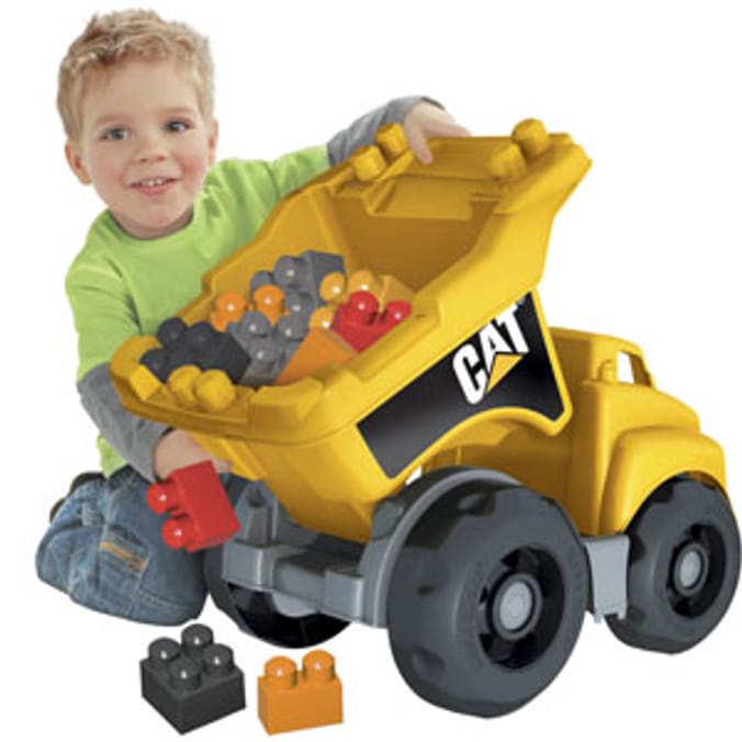 Mega bloks 2025 cat dump truck