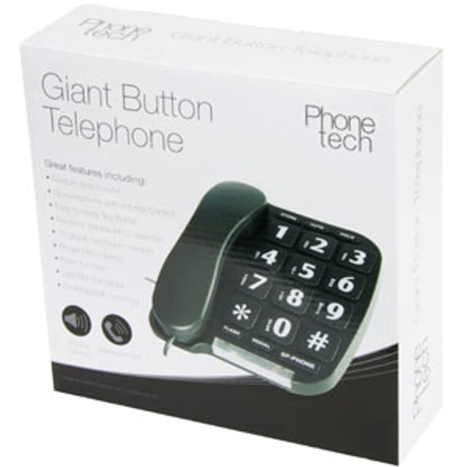 Phone Tech: Giant Button Telephone