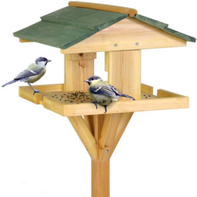 Garden Wooden Bird Table