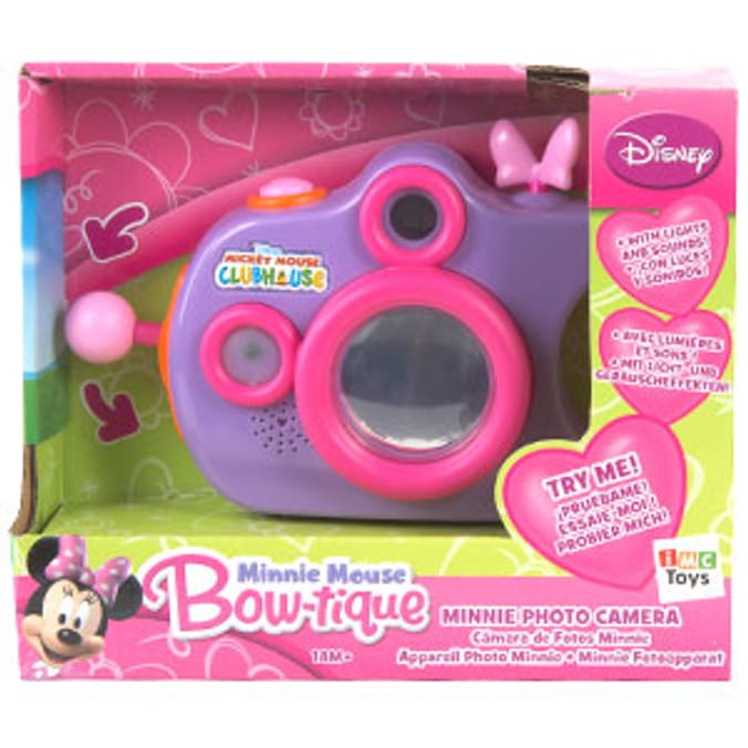 Isla Stewart Andrew Halliday bolita Disney Minnie Mouse Clubhouse: Play Camera | Home Bargains