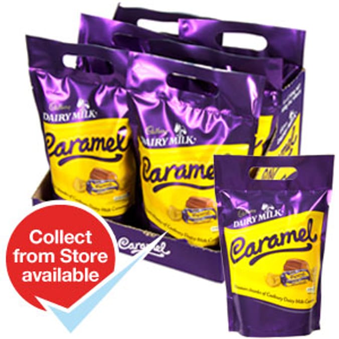 Cadbury Caramel Share Pouch (Case of 6 x 600g Bags)