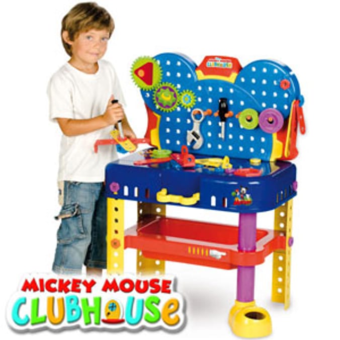 Mickey mouse store workbench playset