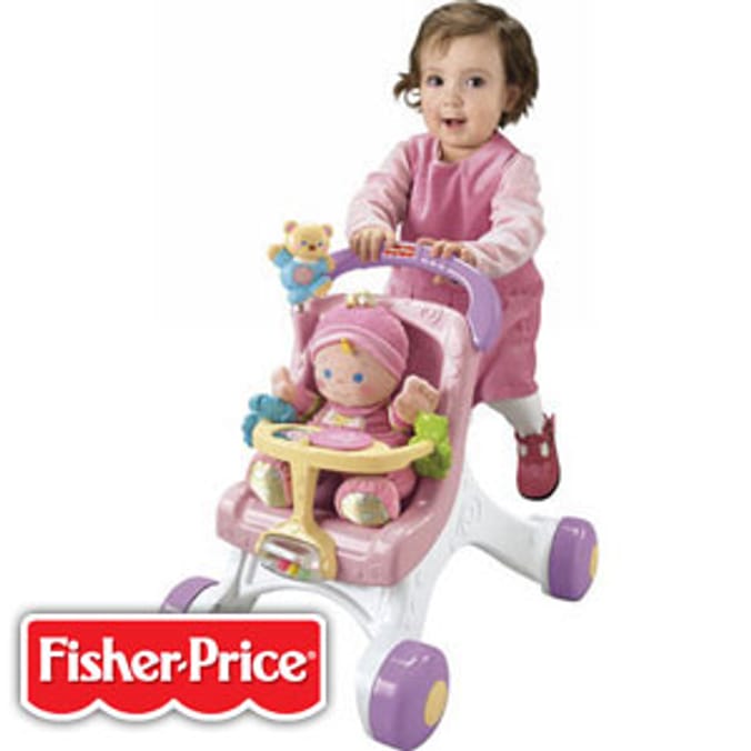 Fisher Price Stroll Along Walker Home Bargains