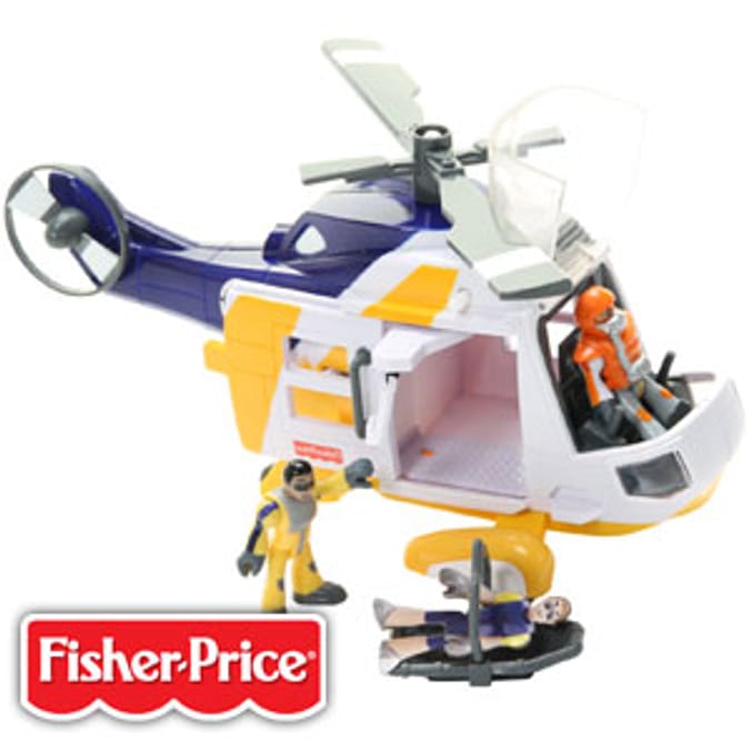 Fisher price sales imaginext helicopter