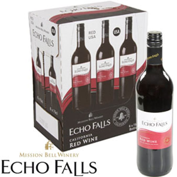 Echo Falls California Red Wine (Case of 6 Bottles) Home Bargains