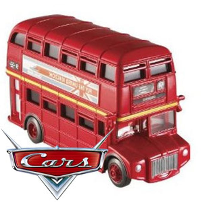 Cars 2 hot sale bus toy