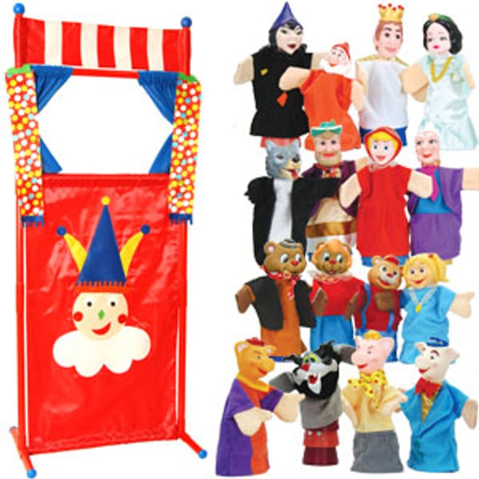 Let's Play! Puppet Theatre Playset