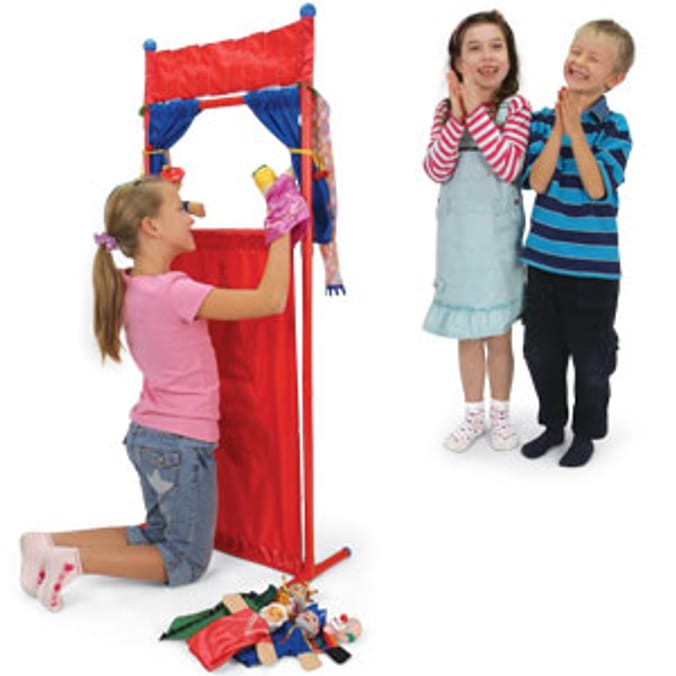 Let's Play! Puppet Theatre Playset