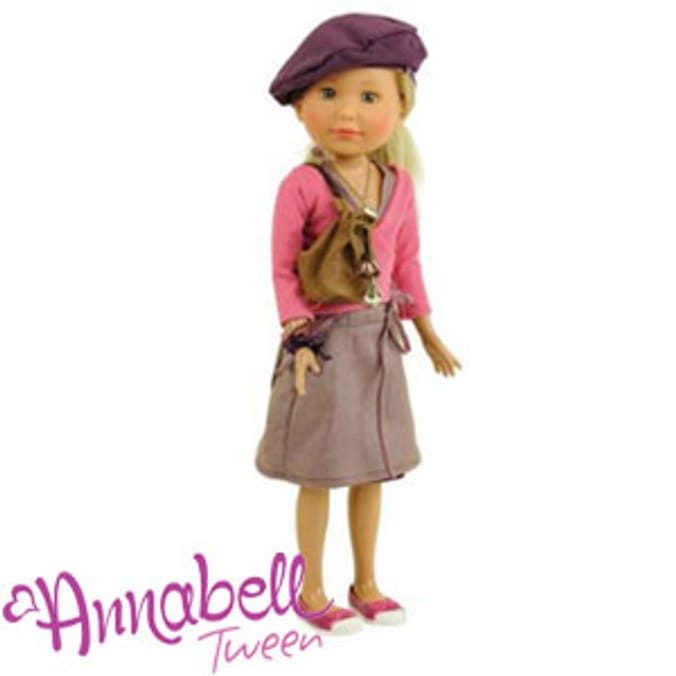Annabell Tween Doll Purple Berrie Hat Home Bargains