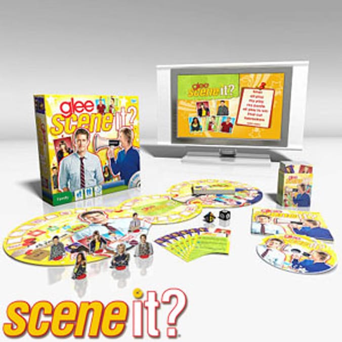 Scene It? Glee Interactive DVD Board Game Home Bargains