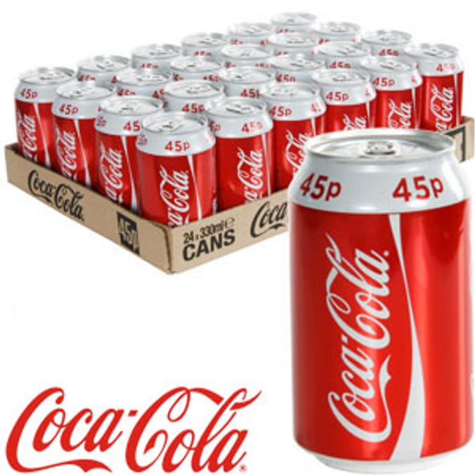 Coca-Cola (24 x 330ml Cans)