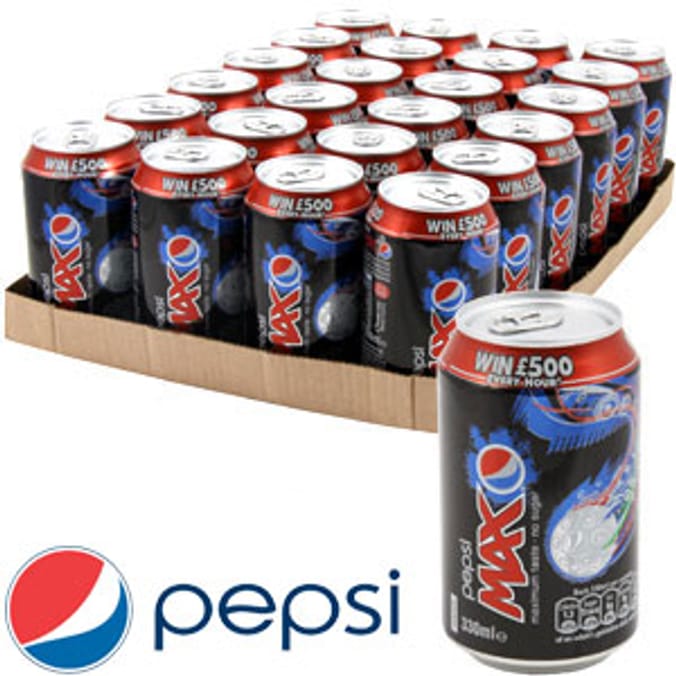 Pepsi Max (24 x 330ml Cans)