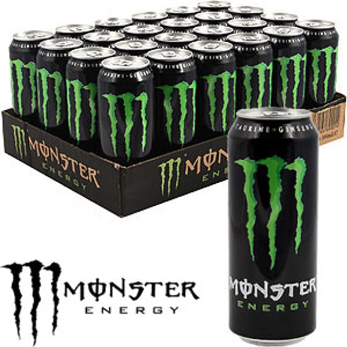 Monster Energy (24 x 500ml Cans) Home Bargains