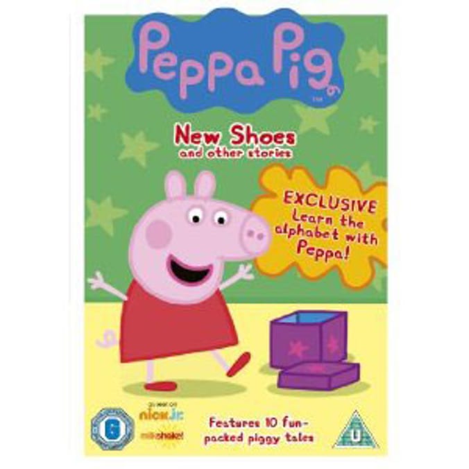 Peppa Pig New Shoes DVD, peppa pig, pepa pig, dvds, Home Bargains