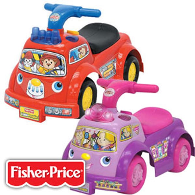 fisher price little people fire truck ride on