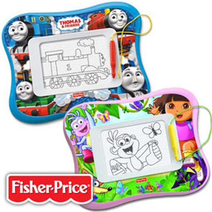 Fisher-Price Doodle Pad: Dora / Thomas | Home Bargains