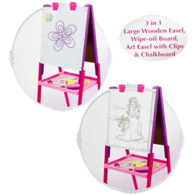 Disney Princess 3-in-1 Wooden Easel