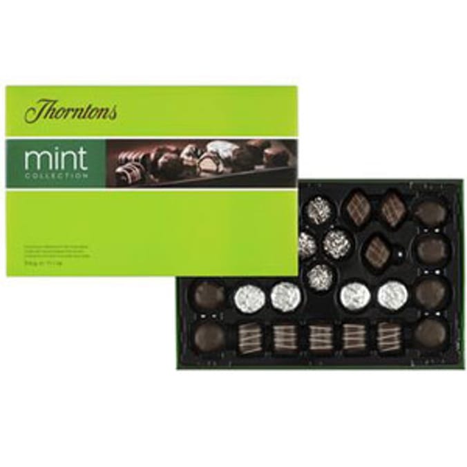 Thorntons Mint Collection 316g Box of Chocolates Home Bargains