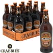 Crabbie's Alcoholic Ginger Beer: Orange (12 x 500ml)