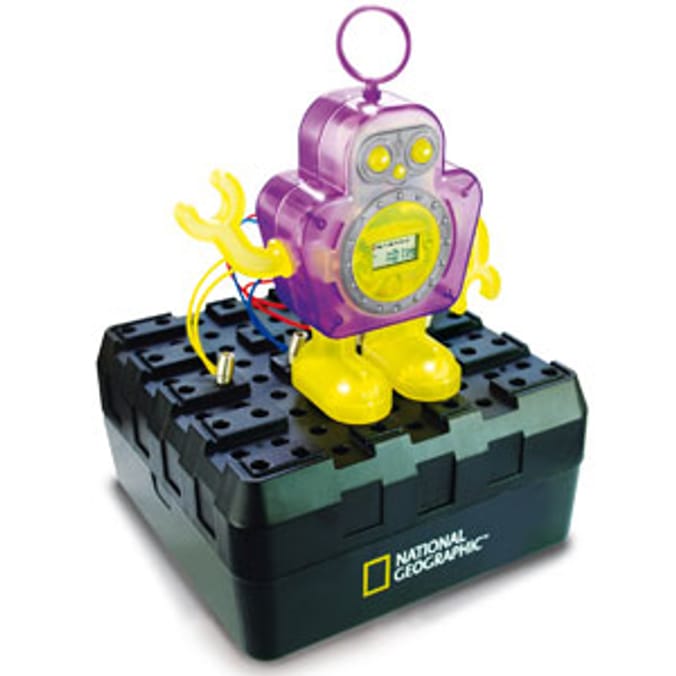 National Geographic Digital Alarm Clock Building Kit Home Bargains