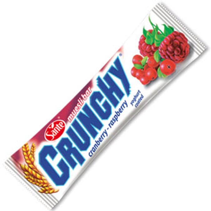 Sante Muesli Cranberry/Raspberry/Yoghurt (25 Bars) Home Bargains