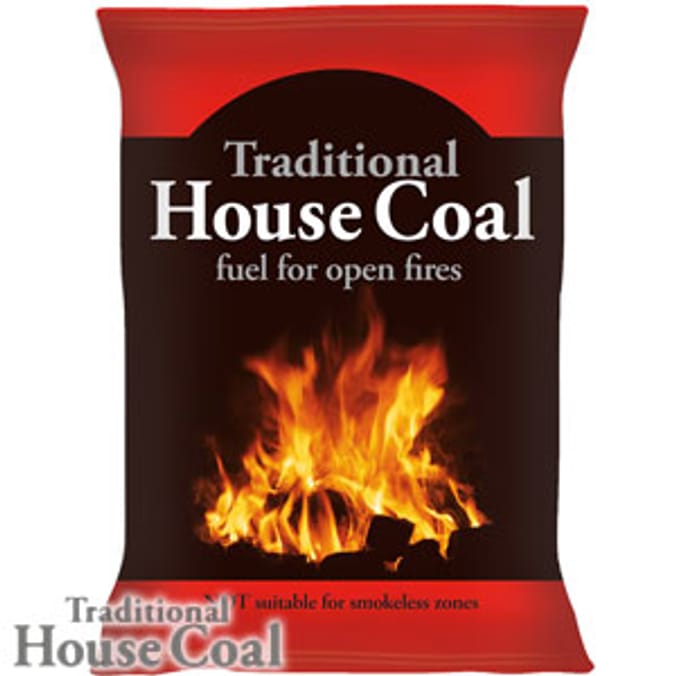 Traditional House Coal 10kg Sack fire, logs, coal, fireplace, Home
