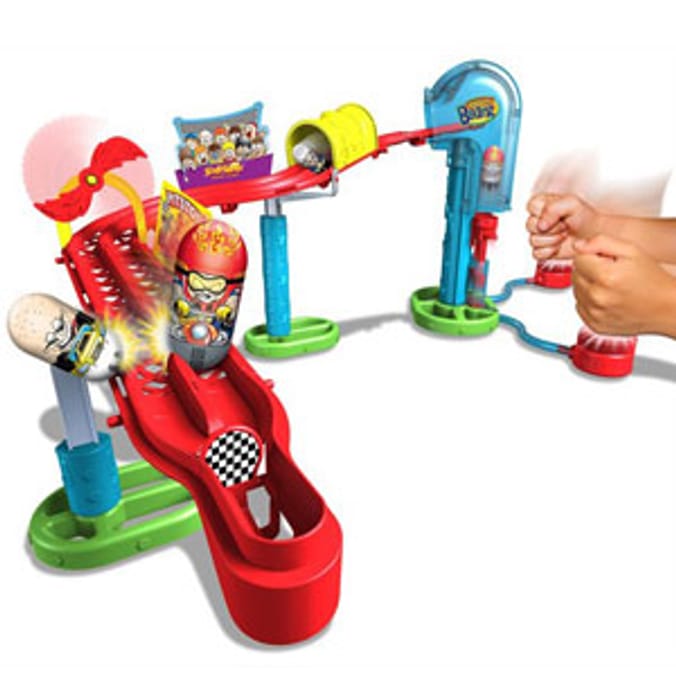 Mighty beanz slam store and smash race track