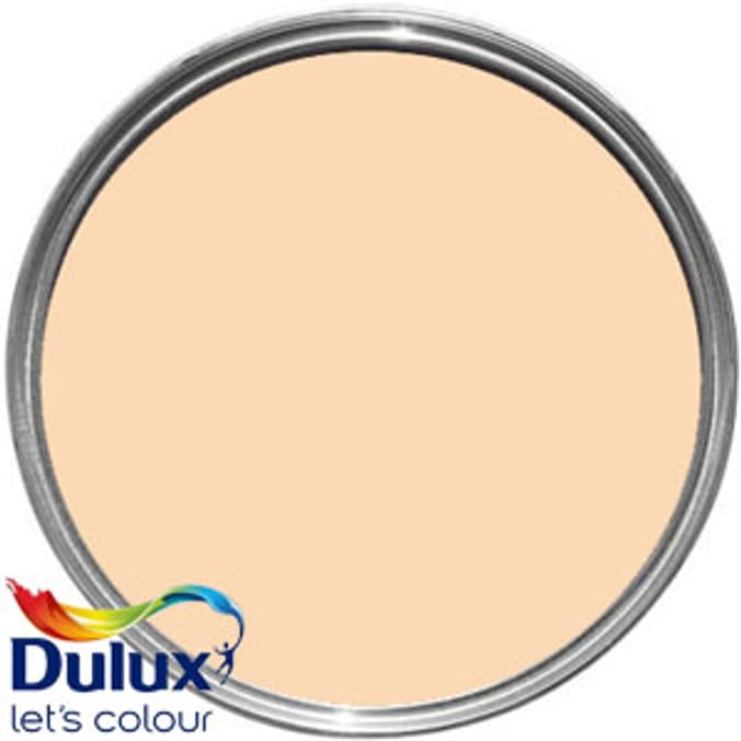 Dulux PaintPod Emulsion Matt Soft Peach 5L Home Bargains